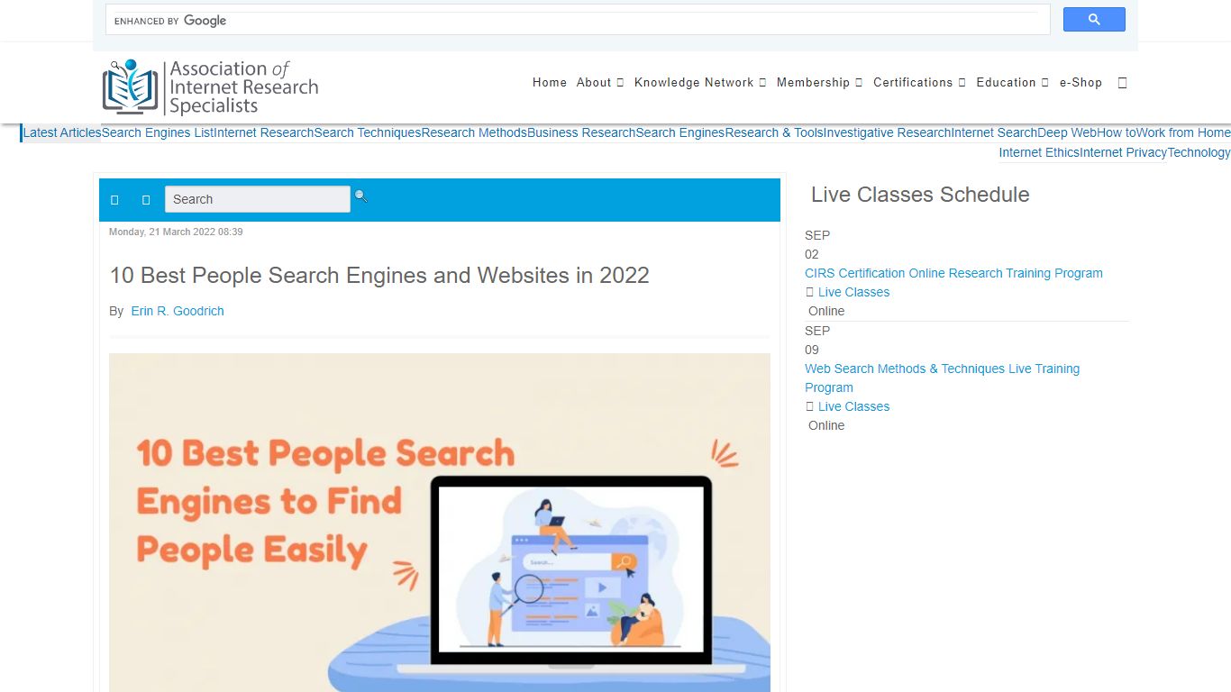 10 Best People Search Engines and Websites in 2022 - AOFIRS